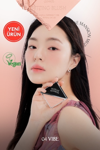 Ciltle Bütünleşen Ve Pürüzsüzleştiren, Yumuşak Dokulu Allık Muzıgae Mansıon Fitting Blush 04 Vibe 04 Vibe