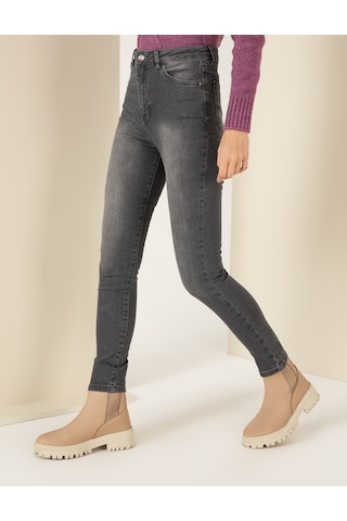 Pierre Cardin Kadın Koyu Gri Jean 50256581-vr080 Koyu Gri