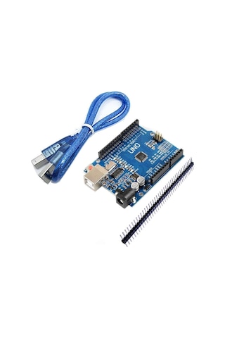 Arduino Uno R3 Klon Atmega328p Smd Ch340 Usb Kablo Açık Kaynak Kodlu Yazılım Geliştirme Kartı