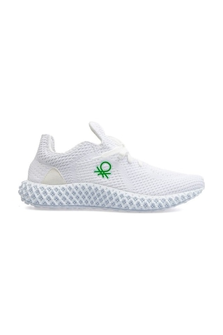 Benetton | Bn-30008 - 3570 Beyaz - Erkek Spor Ayakakbı (489961823) Beyaz