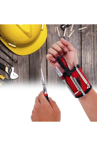 Manyetik Mıknatıslı Bileklik Matkap Ucu Organiser Bileklik