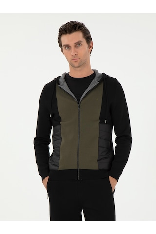 Cacharel Siyah Regular Fit Triko Hırka