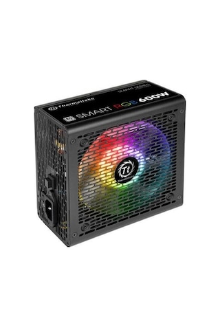 Thermaltake Smart RGB PS-SPR-0600NHSAWE-1 600W 80+ 12 CM Fanlı Güç Kaynağı