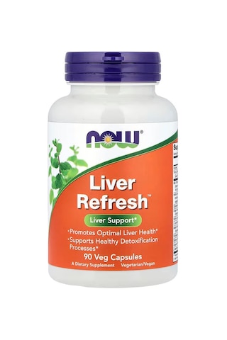 Now Foods Liver Milk Thistle Artichoke Glutathione 90 Veg Capsules