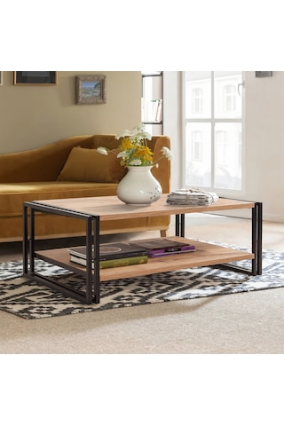 Copenhagen Recta Orta Sehpa Atlantik Siyah 110x70x40 Cm Siyah