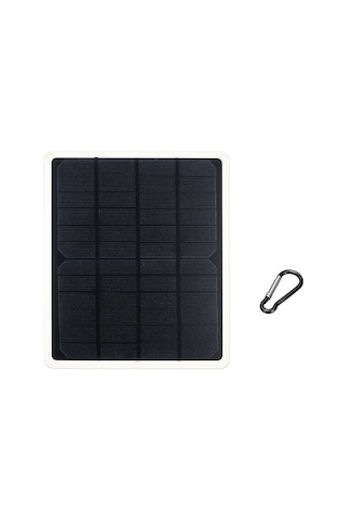 Kosona 20w Monokristal Güneş Paneli, 5v Usb+type-c Çift Port, Dışarıda Telefon Ve Cihazlara Hızlı Şarj