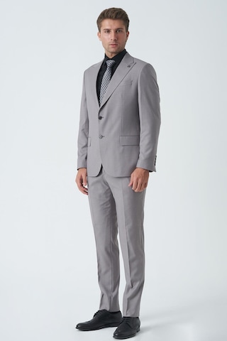 White Stone Glasgow T2466 Slim Fit 6 Drop Likralı Takım Elbise Desenli-desenli Çok Renkli