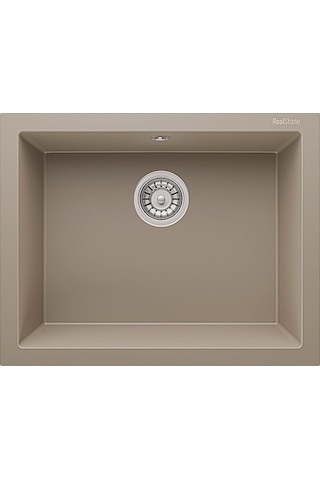 Real Stone K12 Gordıon 60 Kapuçino Granit Eviye