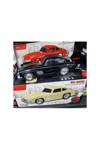 Ws-300sl Klasik Benz Model 10w Bluetooth Hoparlör Fm Radyo Usb Bx40