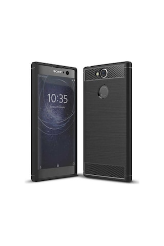 Sony Xperia Xa2 Ultra Kılıf Zore Room Silikon Kapak Siyah