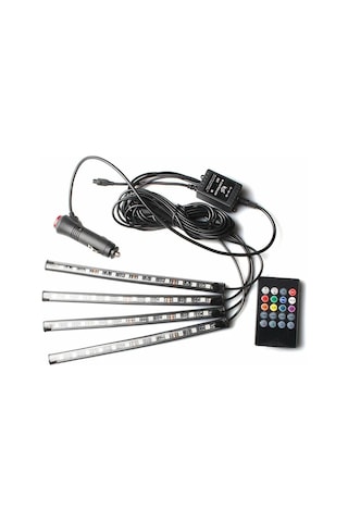 12 Ledli Ayak Altı Led Lamba Sese Ve Müziğe Duyarlı Led (505981720)