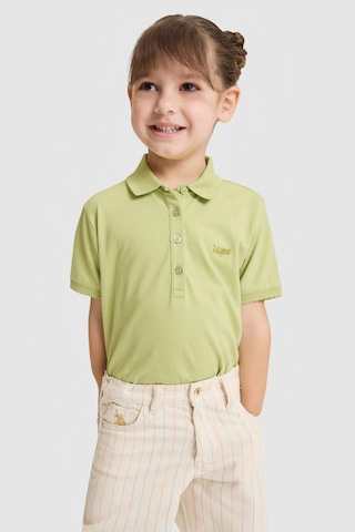 U.s. Polo Assn. Kız Çocuk Çağla Tişört Basic 50328218-vr016 Cagla
