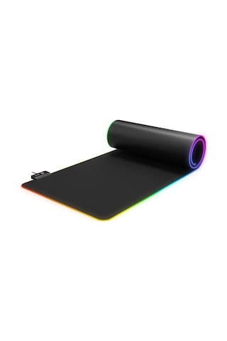 Rampage Mp-24 Siyah 300 800 3mm Rgb Ledli Gaming Mouse Pad