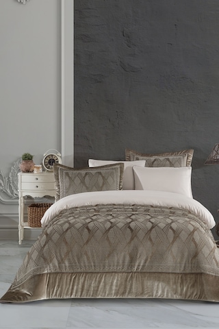 Elart Hera Çeyiz Paketi 7 Parça Bej Bej