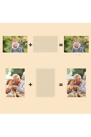 Miopuzzle Kişiye Özel Mio3448 5+ Yaş Orta Boy Puzzle 100 Parça 34x48 Cm