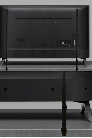 Cırt Bantlı Lcd Led Plazma Tüplü Tv Askısı Dolap Sabitleme Bebek Çoçuk Koruma Deprem Güvenlik Kemeri Çok Renkli