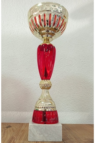B2 Metal Ödül Kupası 310 / 285 / 250 Mm Set Sarı