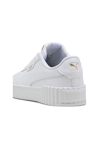 Puma Carina 3.0 Jr 401476 01 Kadın Sneaker Ayakkabı Beyaz 35,5-38,5 Beyaz