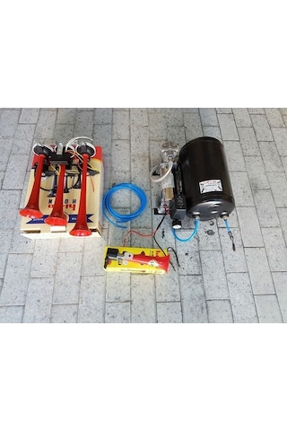 Hido Arap Kornave Islık Korna Otomatik Sistem Havalı Korna Seti