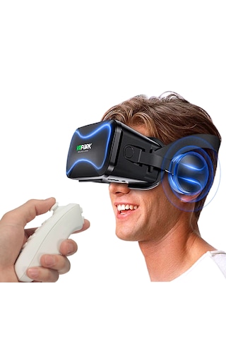 Microcase Vrpark J30 Kulaklıklı Sanal Gerçeklik Gözlüğü + Bluetoth Kumanda