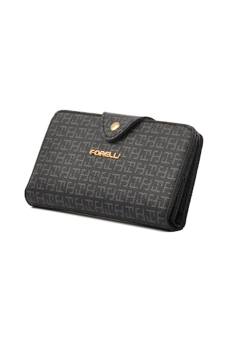 Siyah Kadın Cüzdan 4a87 Cüzdan Siyah