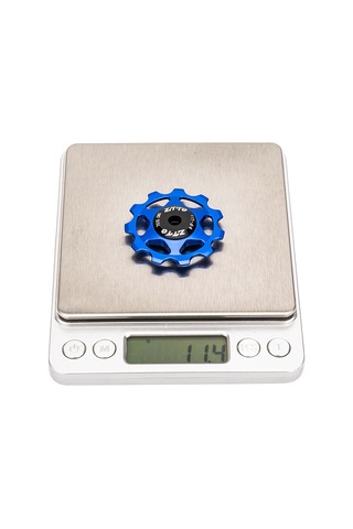 Fosenze Alüminyum Ve Çelik Bileşik Bisiklet Arka Vites İzleyici Tekerleği, Pürüzsüz Peryaksel, 11t, Siyah