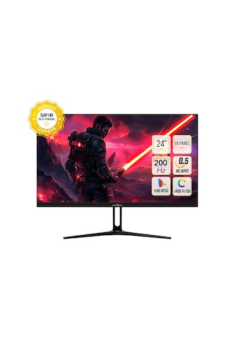 James Donkey Epic E10 0,5 Ms 200hz 1920x1080 Va Panel Siyah 23.8''gaming Monitör