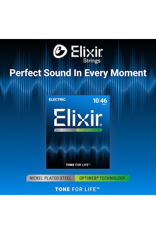 Elixir 010-046 Optiweb Elektro Gitar Teli 19052