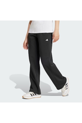 Adidas Essentials Small Logo Feel Cozy Open Kadın Eşofman Altı Jc5921 Siyah