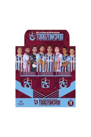 Mythos Cards Trabzonspor 2023-24 Sezon Kartları Tam Kutu Kart
