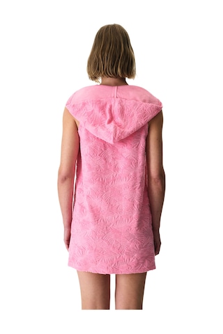 Penti Açık Pembe Towel Kaftan Pn66