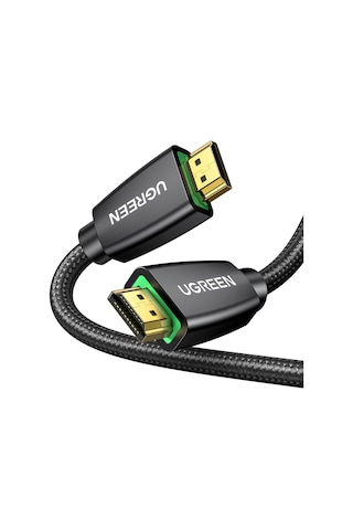 Ugreen Örgülü 4k 18 Gb/s Hdmı 2.0 Kablo Siyah 1.5 M, 40409