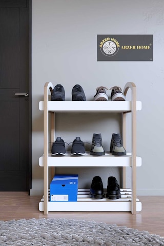 Abzer Home Ayakkabılık Beyaz