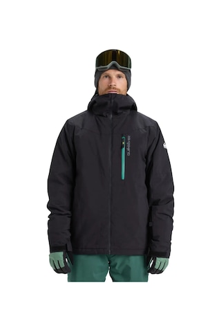 Quiksilver Quıksılver Tıtano Jk Erkek Anthracite - Solid Snowboard Ceketi Eqytj03513-11793 Siyah