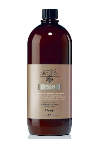 Nook Magic Arganoil Discipline Kabarma Karşıtı Pürüzsüzleştirici Argan Yağlı Şampuan 1 L