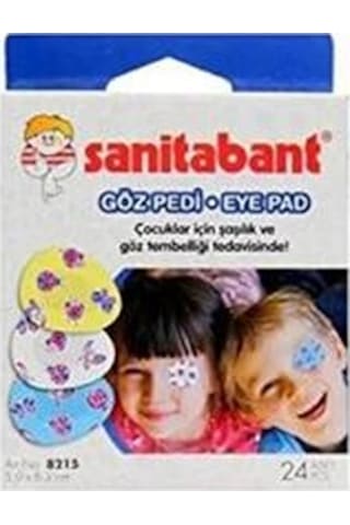 Sanitabant Çocuk Göz Pedi 24'lü