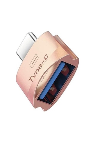 Linktech O193 Type-C - Usb Dönüştürücü Otg Zinc Metal Adaptör