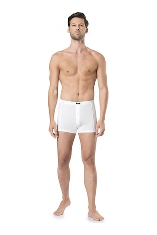 Pierre Cardin Erkek Pamuk 2'li Boxer Beyaz