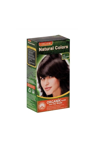Natural Colors Koyu Küllü Kumral Organik Saç Boyası No:6c 8681085503130