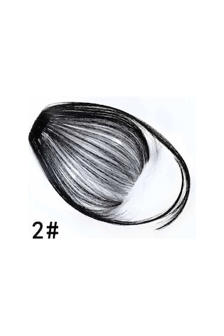 Cbtx Sahte Klip Postiş Sentetik Saç Jet-siyah