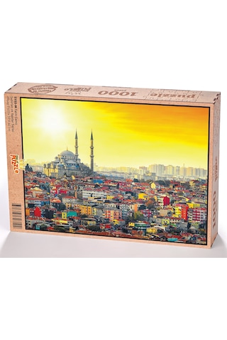 King Of Puzzle Fatih Camii Ahşap Puzzle 1000 Parça