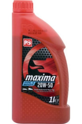 Petrol Ofisi Maxima 20W-50 Benzinli Motor Yağı 1 L