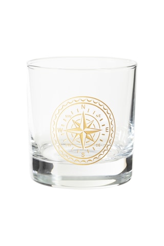 Mudo Home Compass Viski Bardağı Gold 300 Ml Altın