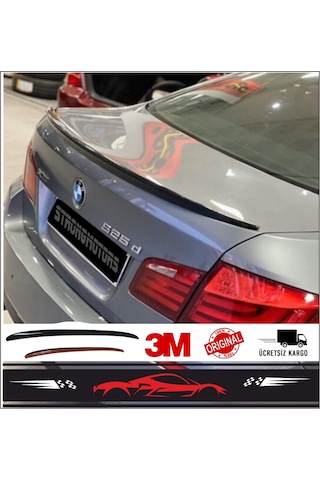 Spoiler Bmw F10 Bagaj Üzeri Çıta - Spoiler Pianoblack - 120Cm