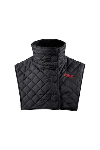 Xiyyadms Motosiklet Kışlık Kolluk: Islaklastırılmış Yün Döşeme, Rüzgar Engellici, Boyun Ve Gövde Isısı Sağlar - Siyah, Tek Boyut