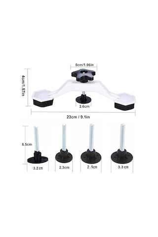 Padalink Otomobil Gövde Çukuru Tamiri Seti - Çekme Ve Isıtma Aracı + Kauçuk Çubuklar - Dıy Tamir Gereçleri - Avrupa Standartı