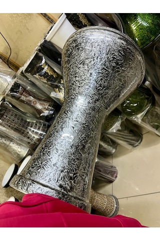 Vatan Gri Kırçıllı Bas Model Darbuka Kod 0332