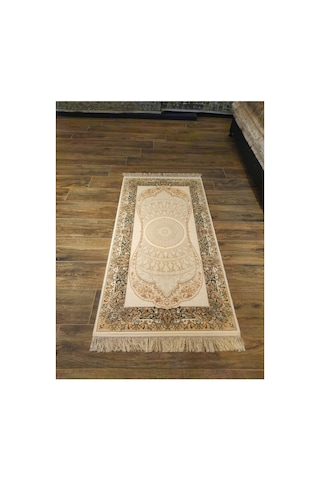 Woven Classıc 02c Krem-yeşil Halı Çok Renkli