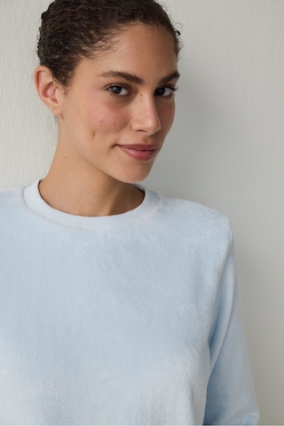 Penti Açık Mavi Magic Termal Etkili Sweatshirt Pijama Üstü