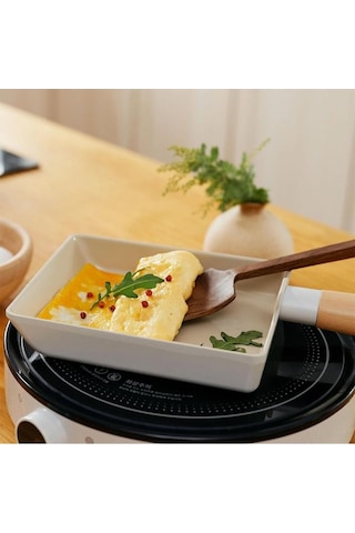 Neoflam Fika Alüminyum Döküm Omlet Tavası Bej 15 cm